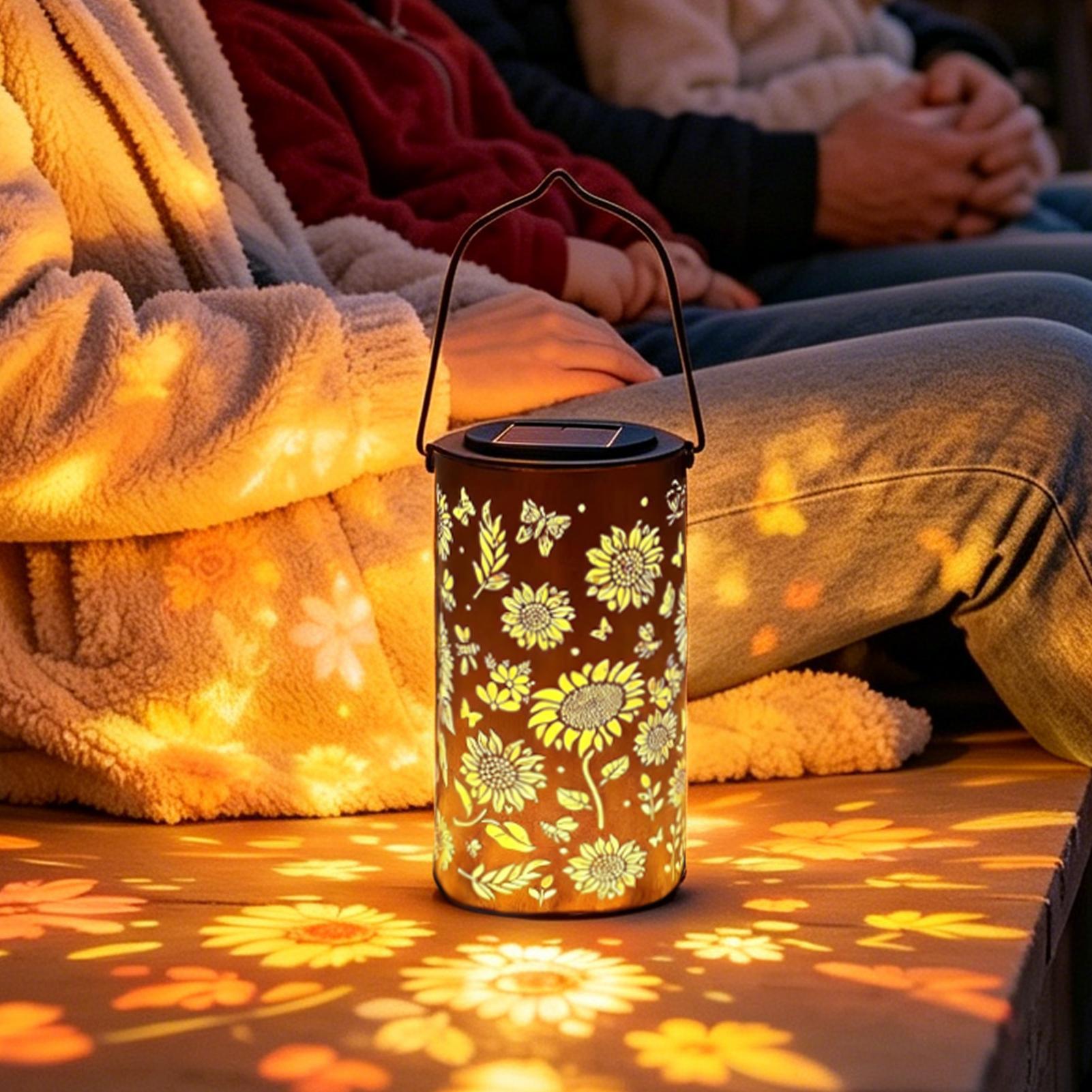 Sunflower Solar Lantern Weathe - Outdoor Lighting Pathway recension och pris