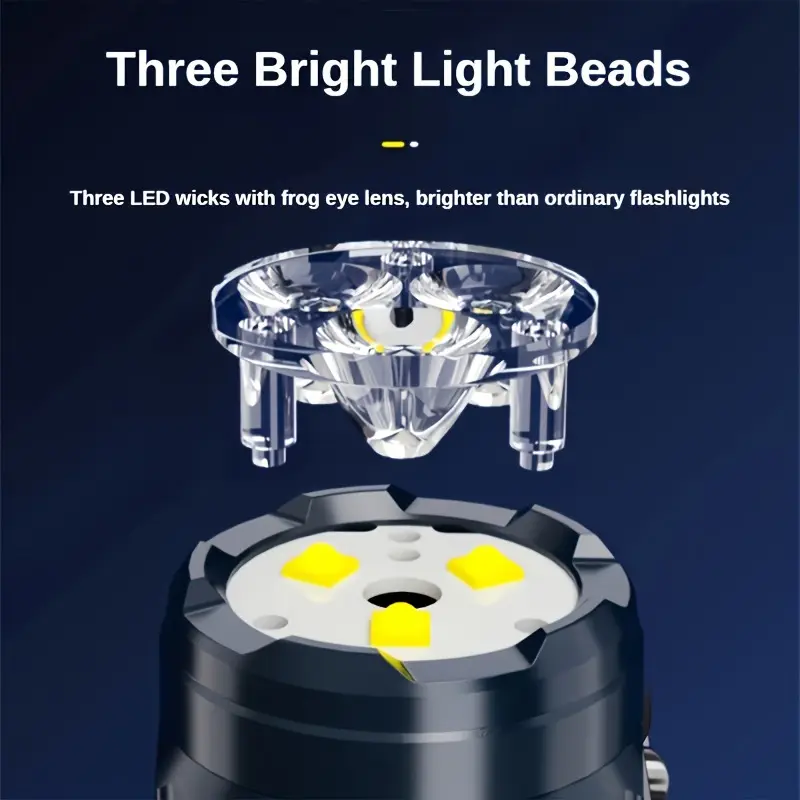 Portable Rechargeable Outdoor  - Outdoor Lighting Black recension och pris