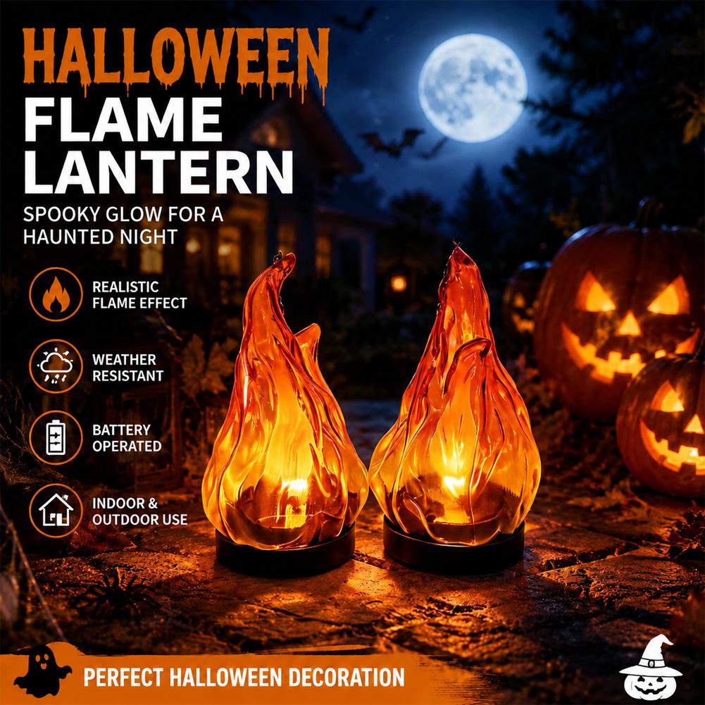 LED Flickering Flame Lantern I - Outdoor Lighting Effects recension och pris