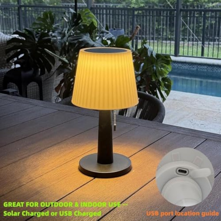 Solar Table Lamps Outdoor Indo - Outdoor Lighting Waterproof recension och pris