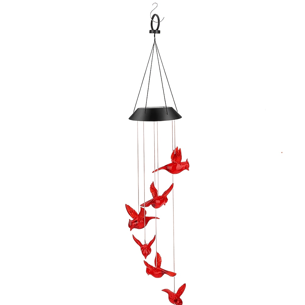 Solar-Powered Flaming Bird Win - Outdoor Lighting Waterproof recension och pris